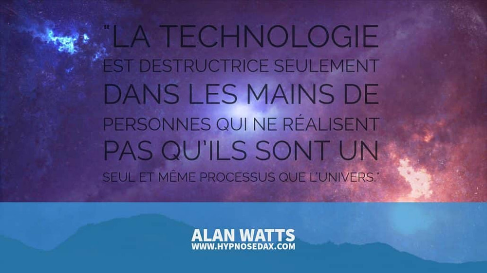 alan watts technologie
