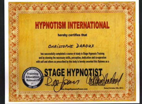 Hypnothérapie et hypnose de spectacle