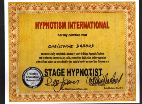 Hypnothérapie et hypnose de spectacle